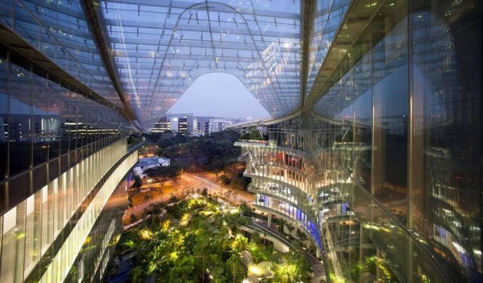 tòa nhà Sandcrawler nơi ILM mở rộng mới tại Singapore