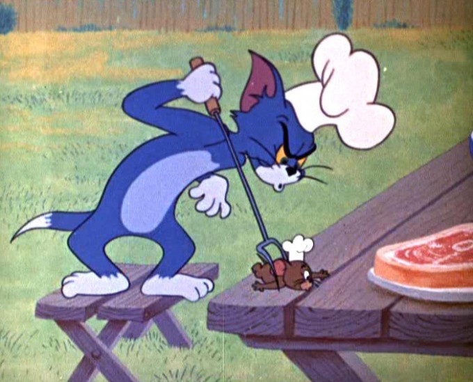Phim hoạt hình Tom và Jerry - Rainstorm Film - bậc thầy họa sỹ