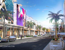 Commercial town at Đồng Nai province | Architecture rendering