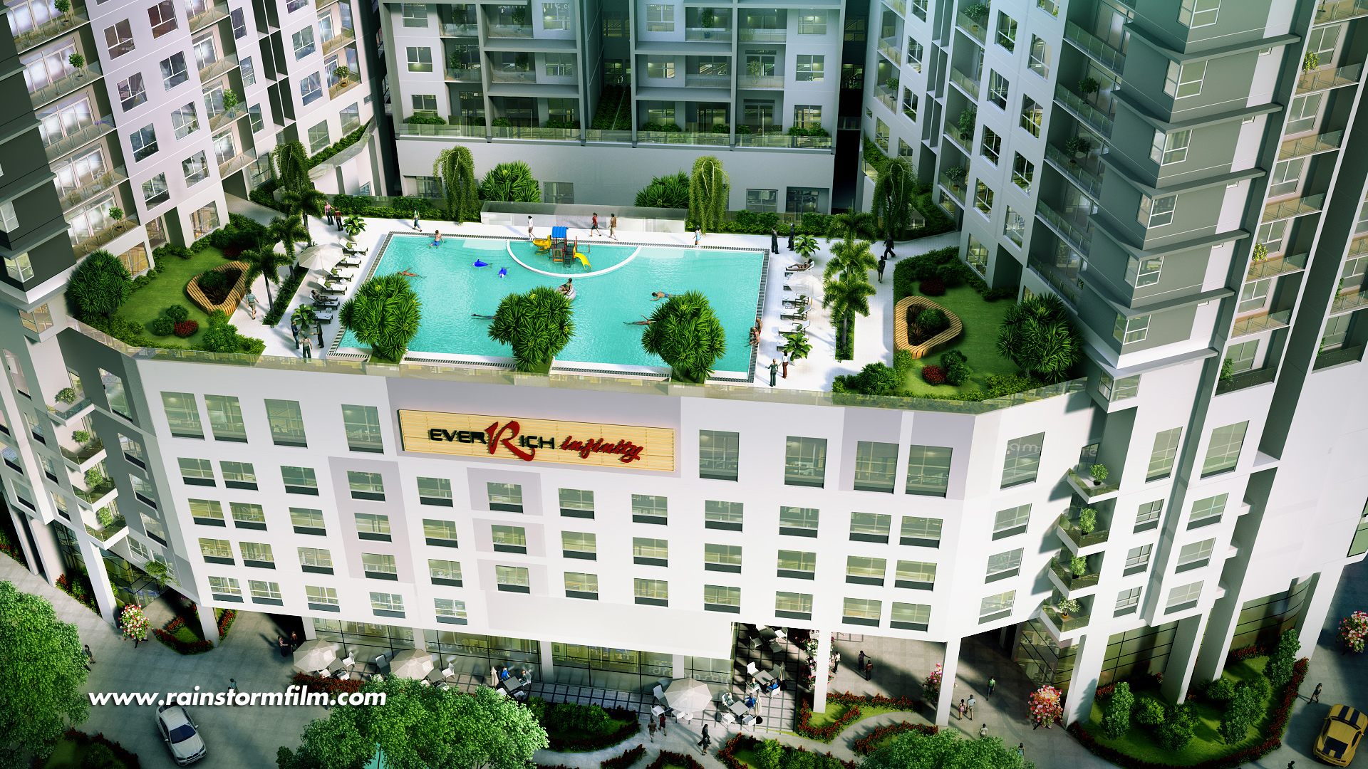 Everrich Infinity 3D Architectural Rendering