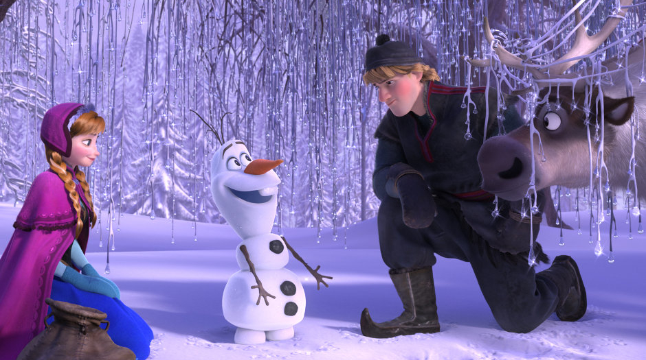 Các nhân vật chính trong phim hoạt hình 3D Frozen