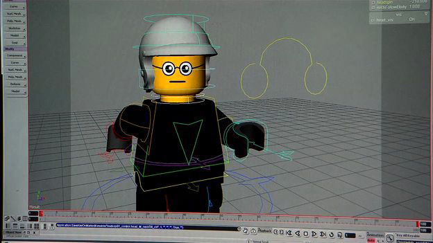 mô hình hoá nhân vật The Lego Movie 
